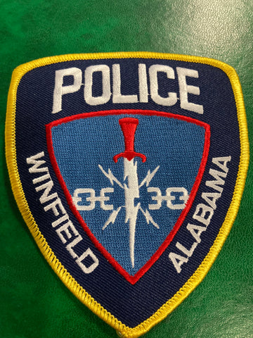 Winfield Alabama Police Patch
