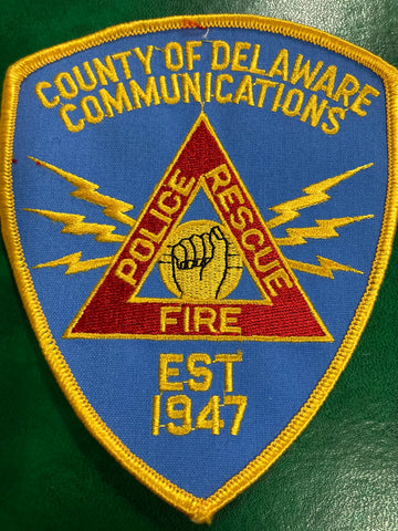 City of Delaware Police Fire Rescue Patch