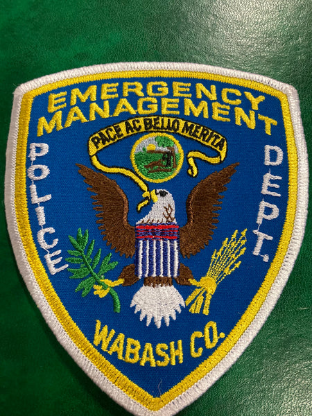 Wabash Police Emergency Management Patch