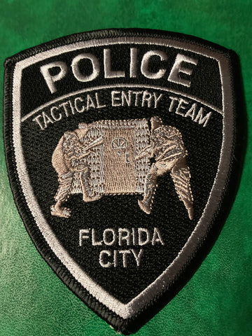 Florida City Police Tactical Entry Team Patch