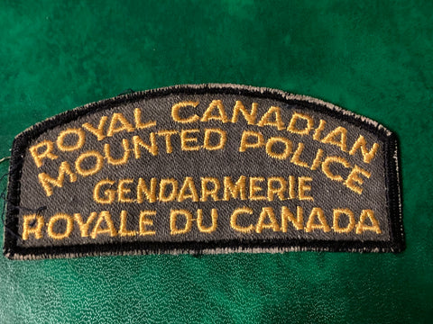 Royal Canadian Mounted Police Patch