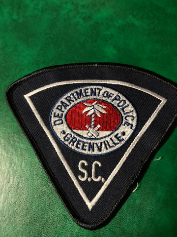 Greenville South Carolina Police Patch