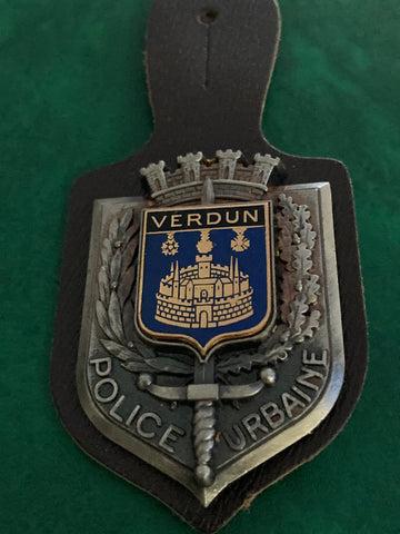 French - Verdun Police Pocket Badge