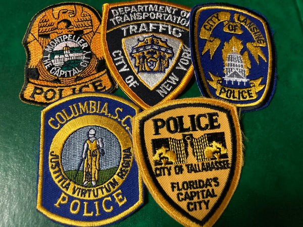 5 - US Small Police Patches