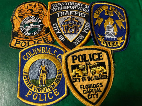 5 - US Small Police Patches