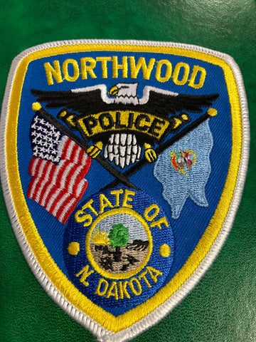Northwood North Dakota Police Patch