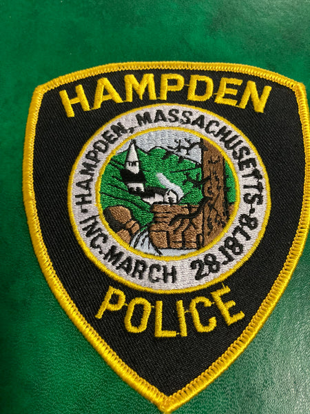 Hampden Police Massachusetts Patch