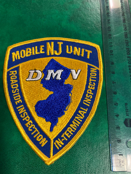 New Jersey Roadside Inspection Unit Patch