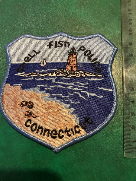 Shell Fish Police Connecticut Patch