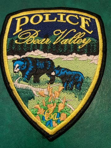 Bear Valley California Police Patch