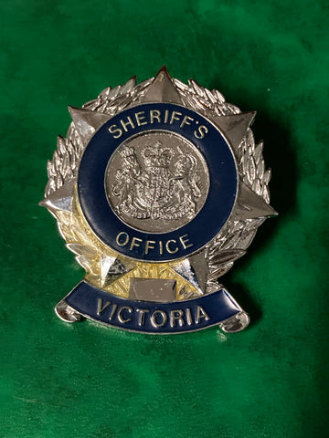 Vic Sheriff’s Office Cap Badge