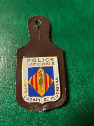 French - Perpignan Urban Police Pocket Badge