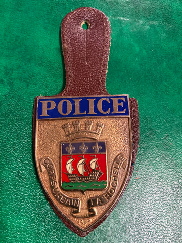 French - La Rochelle Urban Police Pocket Badge