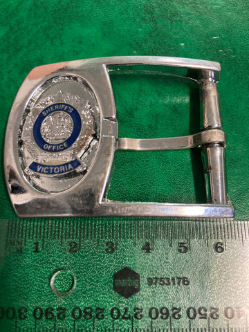 Obsolete - Victoria Sheriffs Office Belt Buckle