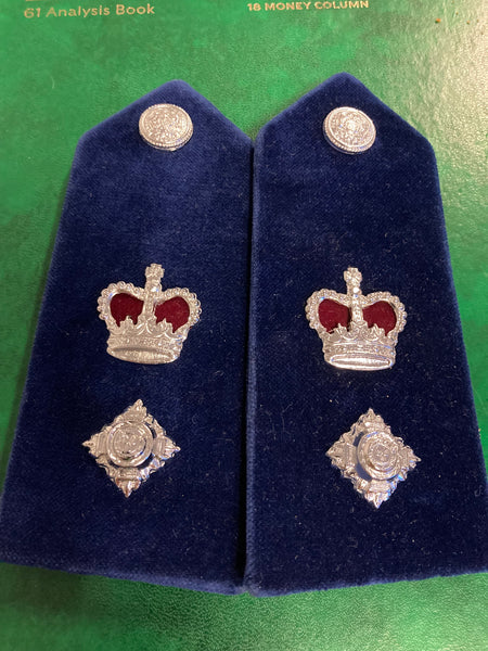 Victoria Police Superintendent’s Velvet Rank Pair