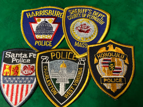 US Police Patches