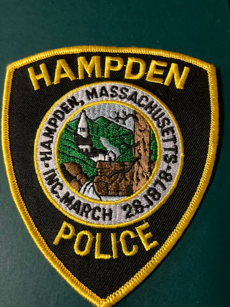 Hampden Police Massachusetts Patch