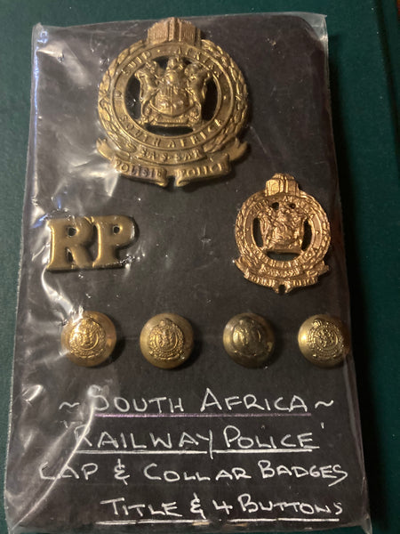 South African Railway Police Badges