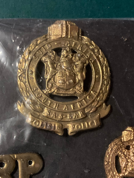 South African Railway Police Badges