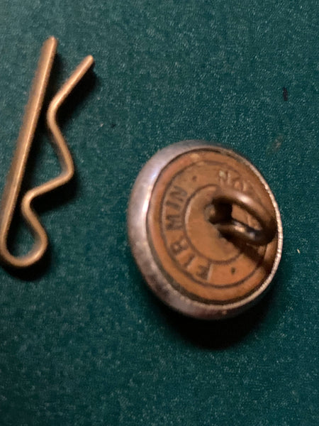 K/c - NSW Prisons Department White Metal Button