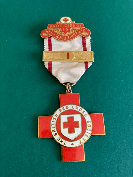 Red Cross First Aid Proficiency Medal