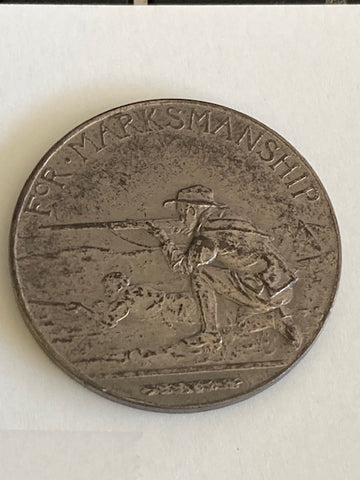 1915 - Marksmanship Prize Medal - Cyclist Troop