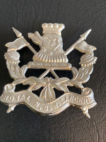 Royal NSW Lancers Cap Badge