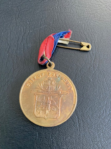 City of Footscray Coronation Medalet