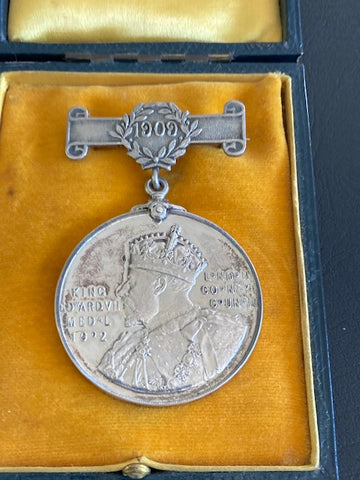 1909 - London School Attendance Medal