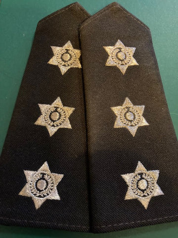 WA - Prisons Department Shoulder Rank Pair