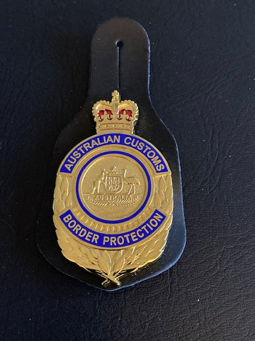 Australian Customs and Border Protection Fob Badge