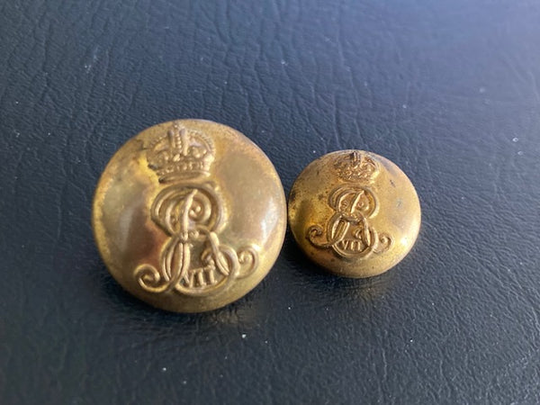 Royal Court - Officer at Arms Edward V11 Brass Buttons