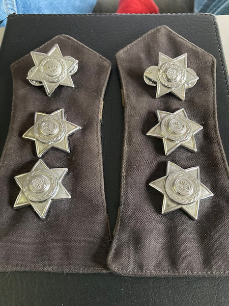 WA - Prisons Department Shoulder Rank Pair