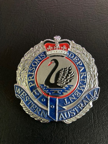 Obsolete - WA Prisons Department Cap Badge