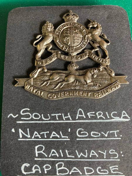 South Africa Railways Cap Badge