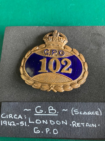 GB - GPO Cap Badge