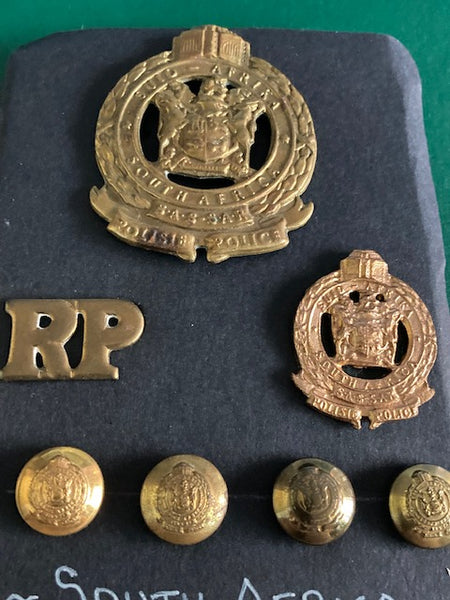 South African Railway Police Badges & Buttons