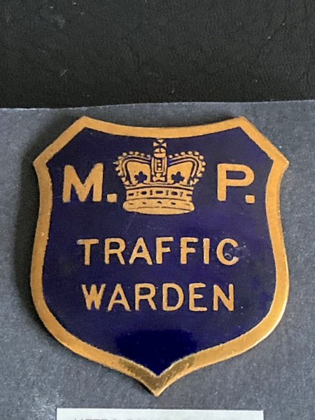 GB - Metropolitan Police Traffic Warden Cap Badge