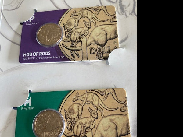 2018 - Mob Of Roos Privy Mark Set