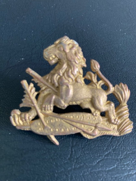 British Rhodesia - South Africa Police Helmet Badge