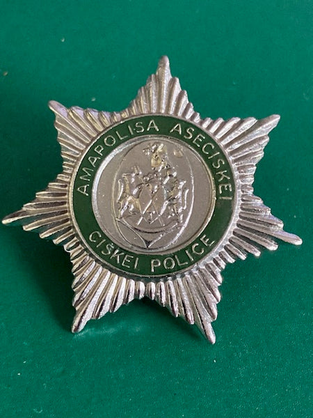 South African Police Cap Badge