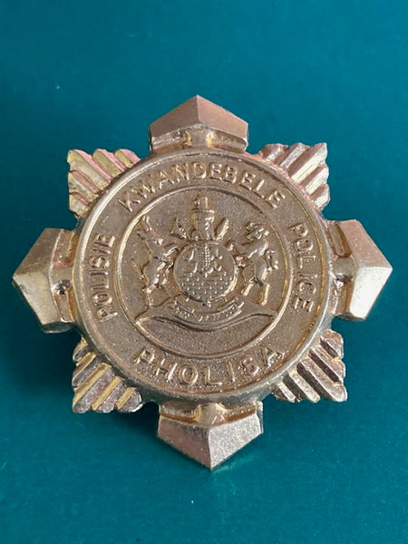 South African Police Cap Badge