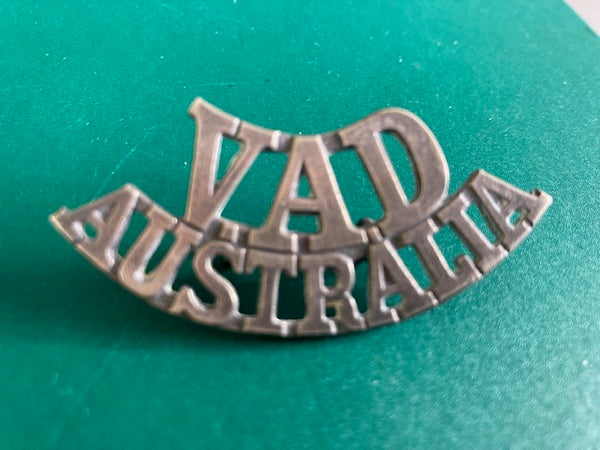 WW2 - Australian Volunteer Aid Detachment Title Badge