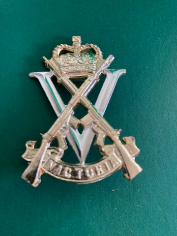 Victoria Regiment Cap Badge