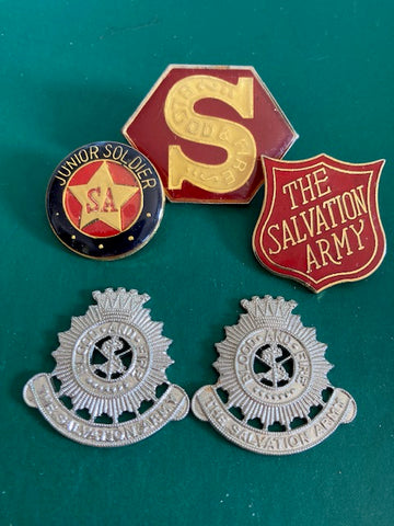 Salvation Army Badges