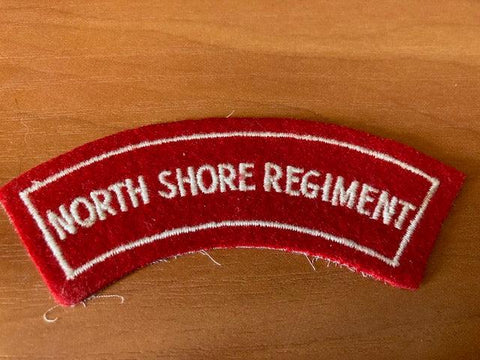 North Shore Regiment Shoulder Patch