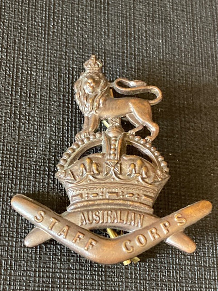 Australian Army Staff Corps Cap Badge