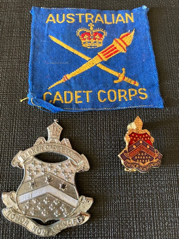 Barker College Cadet Corps Badge