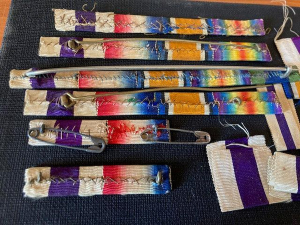 WW1 - Ribbon Bar Lot