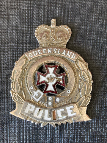 Queensland Police Cap Badge